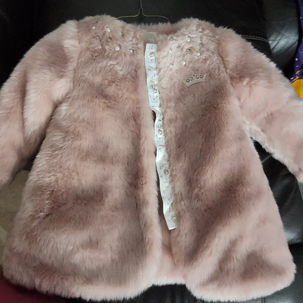 Fuzzy Disney princess coat
